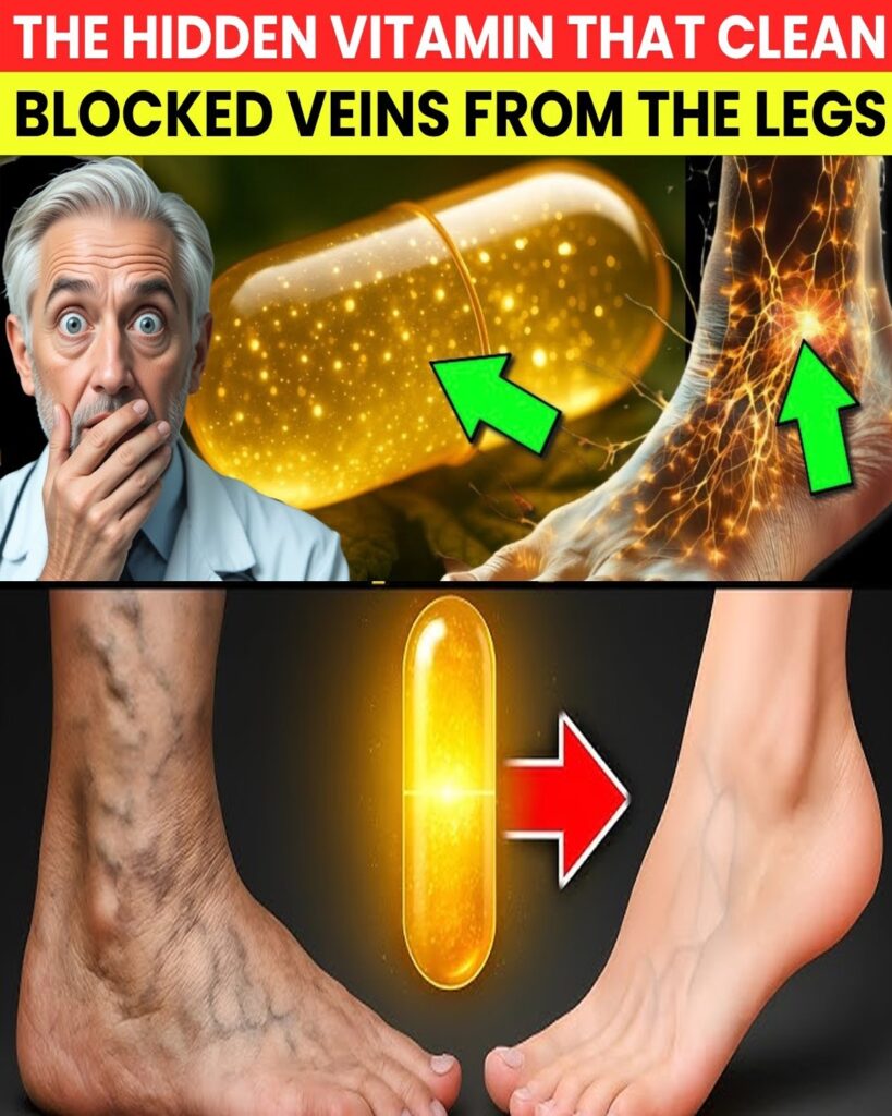 Seniors, Unclog Your Legs: This Vitamin Targets Clots Naturally