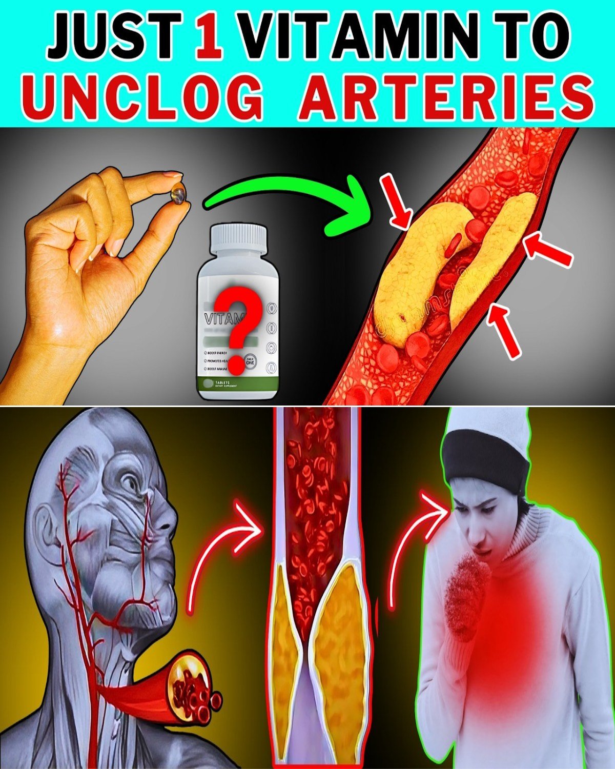 Top Vitamins to Clean Arteries & Boost Blood Flow