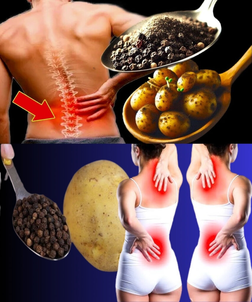 Incredible Pain-Buster: Potato + Black Pepper + Oil Poultice (DIY Guide) 🌿🔥🥔