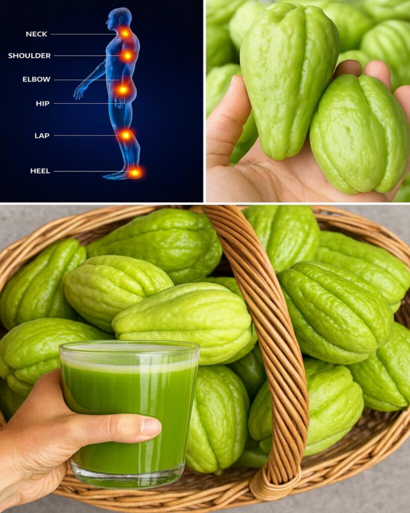 Chayote Juice: Unlock Natural Support for Joints and Bones