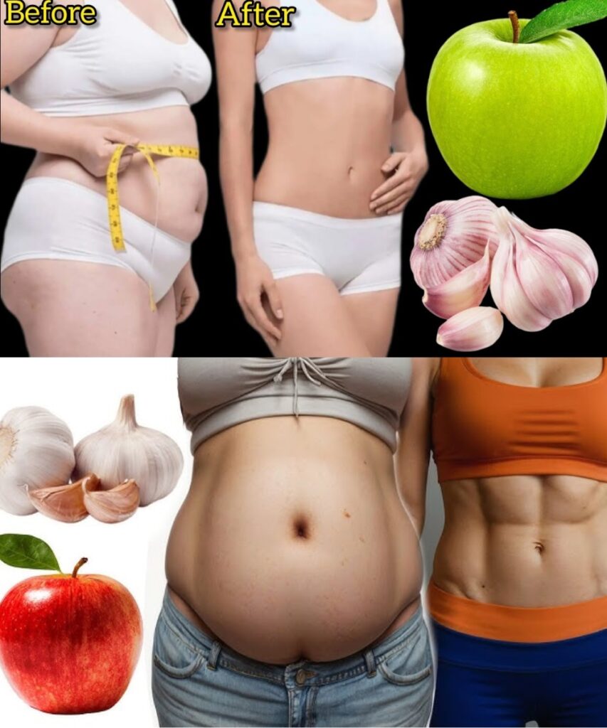 🍏 Garlic and Apple: The Surprising Fat-Burning Duo You Didn’t Know You Needed