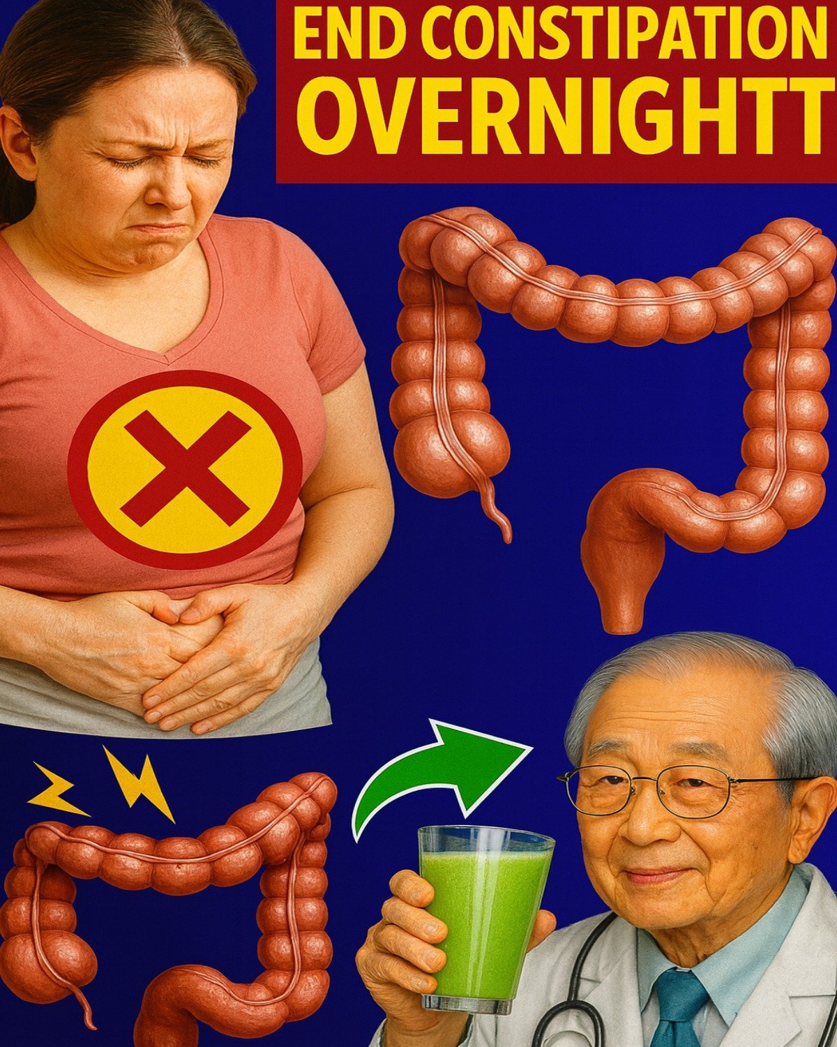 Drink Just 1 Glasses and Cleanse Your Entire Colon in 10 Minutes! Can’t Poop? This Morning Drink Will Clear You Out Fast