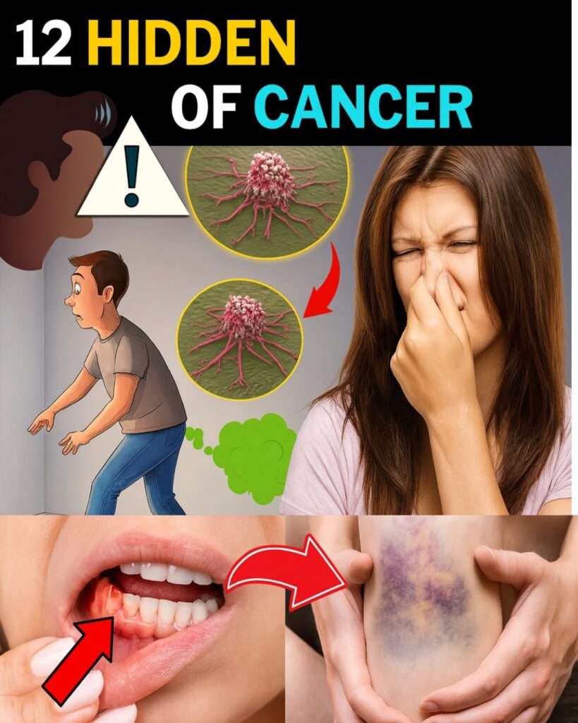 ๐จ 12 Early Cancer Signs You Canโt Ignore โ Your Body Is Trying to Tell You Something ๐