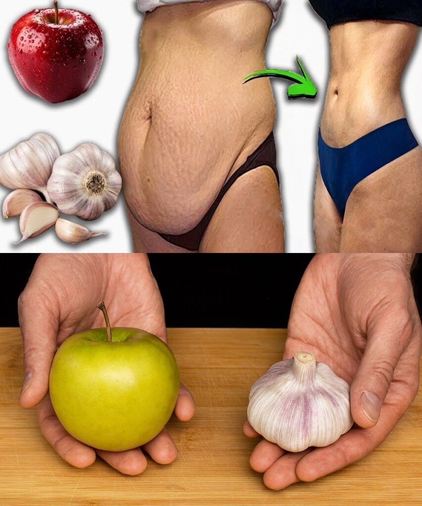 Apple and Garlic Mix: The Hidden Slimming Secret Nobody Told You! 