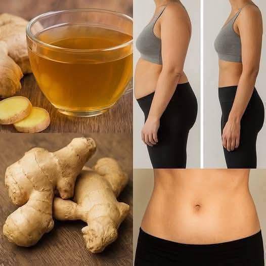 Sip Away Belly Fat with Ginger Drink