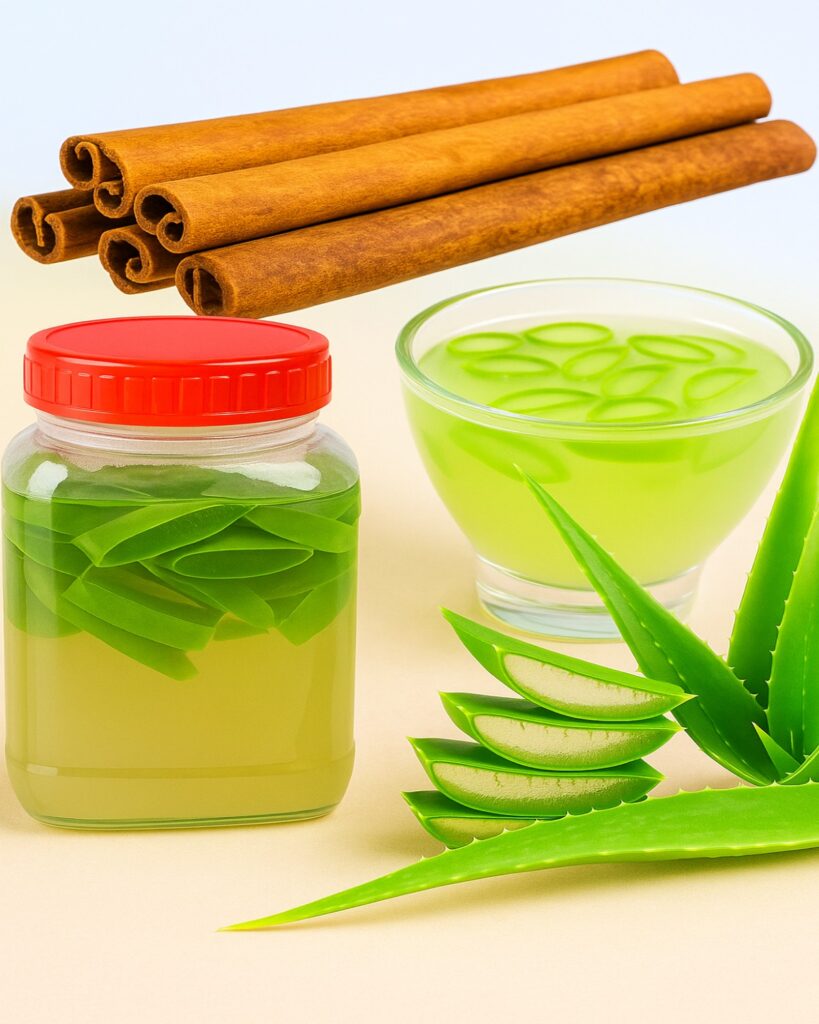 Aloe Vera & Cinnamon Drink: The Natural Detox for Your Body