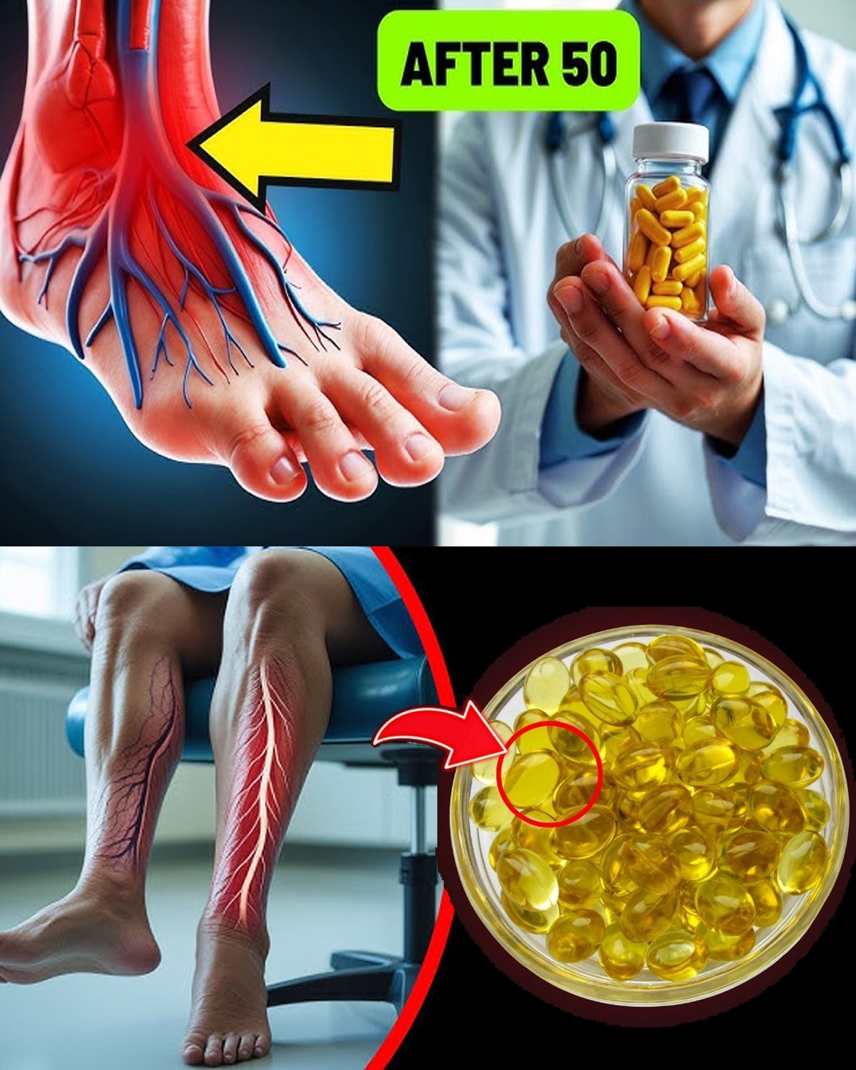 The Best VITAMIN to Improve Blood CIRCULATION in Your LEGS and FEET After Age 50