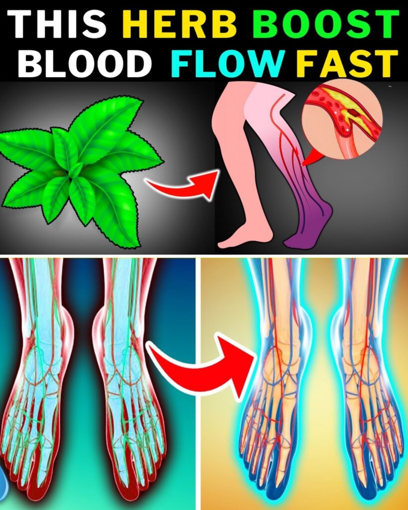 Boost Your Leg Circulation: 8 Powerful Herbs to Get Your Blood Flowing