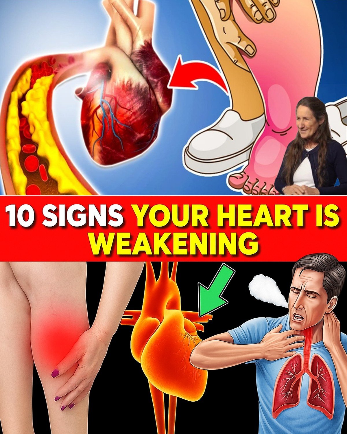 12 Hidden Signs of Congestive Heart Failure Lurking in Your Legs and Feet