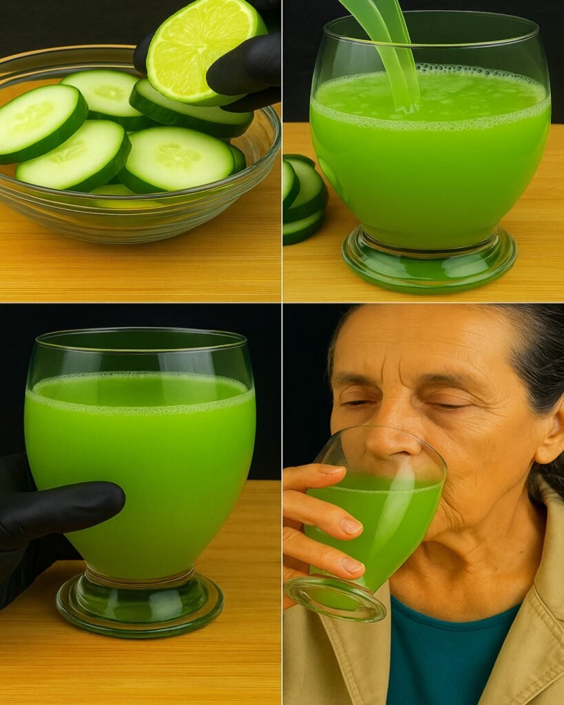 Refresh Your Body Overnight: Cucumber and Lime Juice That Hydrates and Heals