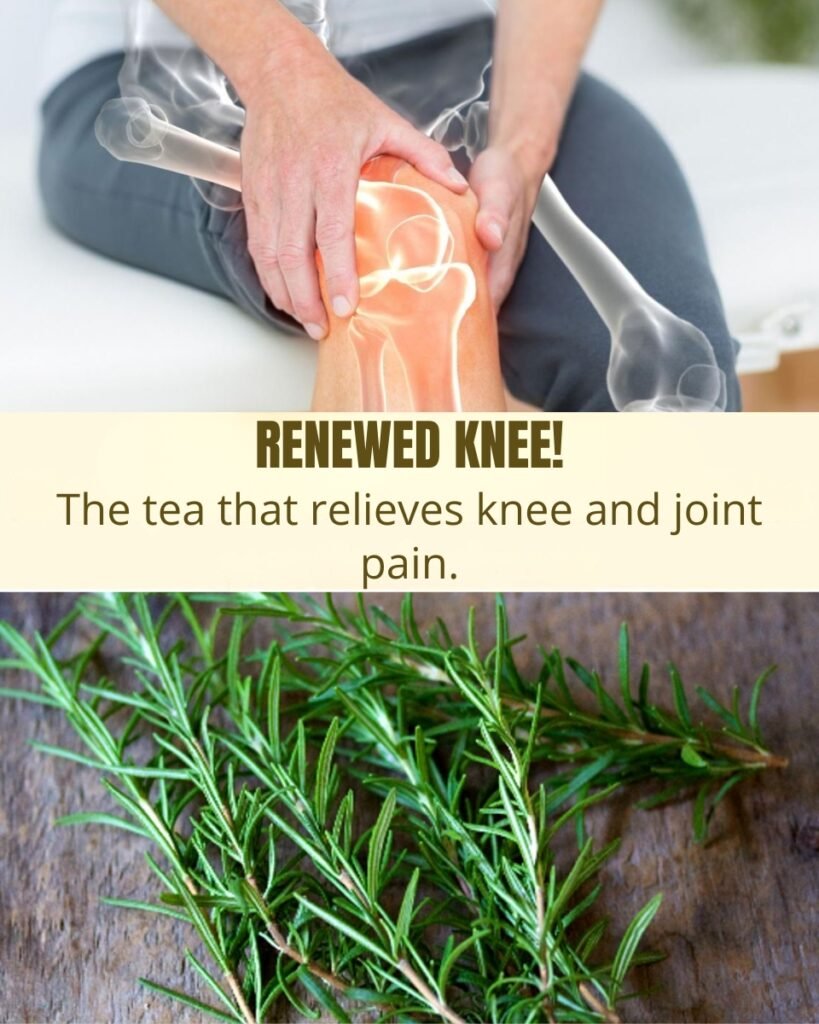 🌿 Laurel & Rosemary Infusion: A Natural Way to Soothe Knee Discomfort 🌼