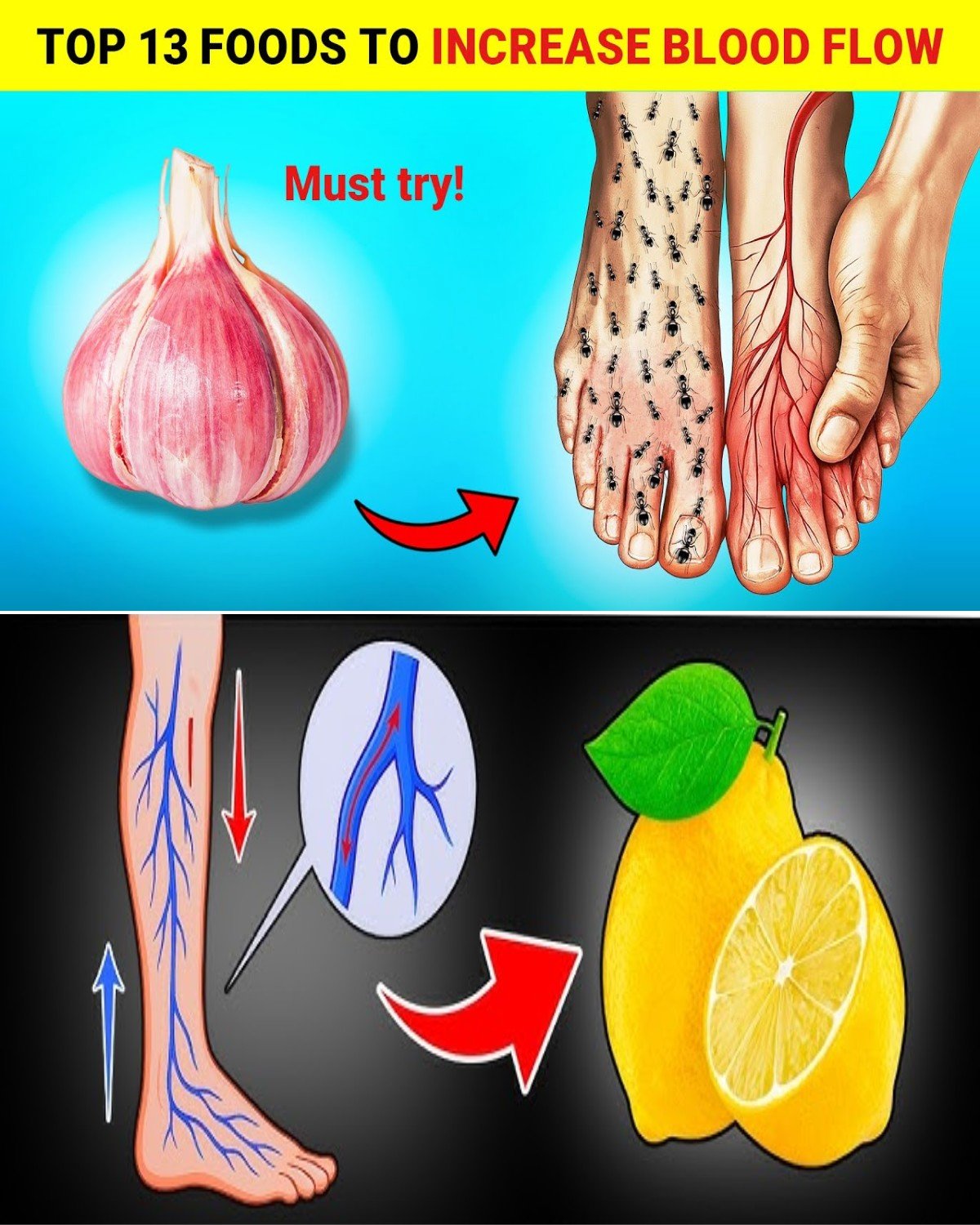 If You’re Over 50, Here Are 13 Foods to Boost Blood Flow to Your Legs & Feet