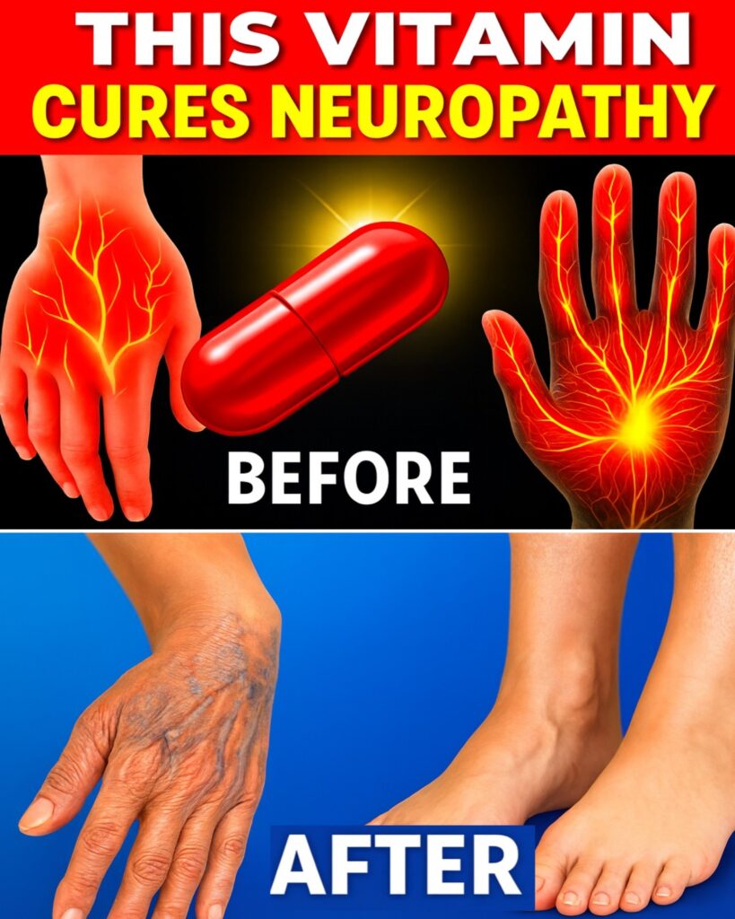 VITAMIN NUMBER 1 for NEUROPATHY AND NERVE DAMAGE (HAND AND FOOT PAIN)
