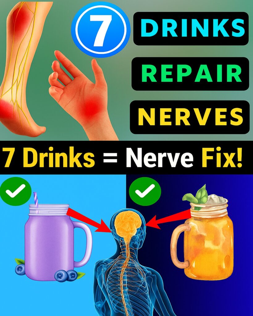 Top Drinks to Repair Nerves & Prevent Nerve Damage