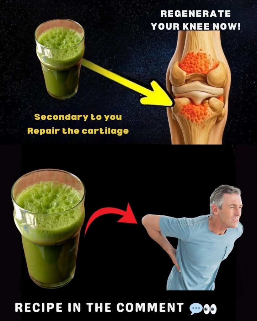 🌿 Rebuild Your Cartilage and Ligaments Naturally with This Powerful Smoothie