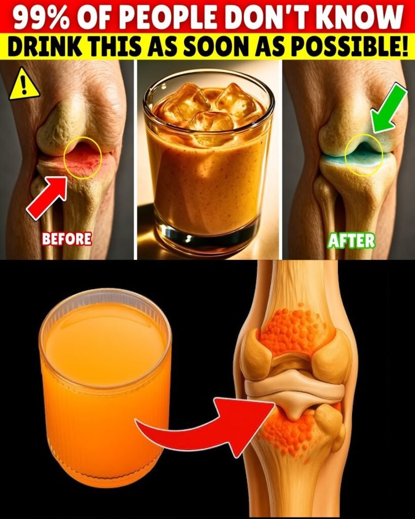 SENIORS: Drink THIS Daily to Rebuild Knee Cartilage (Works Super Fast!)