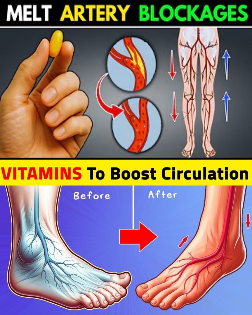 Seniors, Swallow THESE 7 Vitamins Before Bed Tonight & Wake to Arteries So Clean Your Doctor Will Drop His Stethoscope