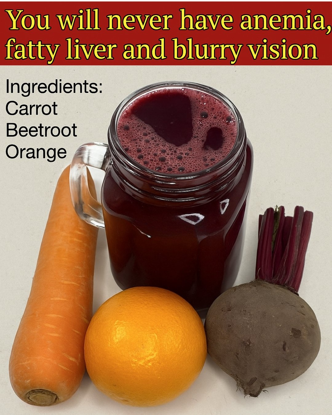The Powerful Juice That Fights Anemia, Fatty Liver, and Blurry Vision Naturally