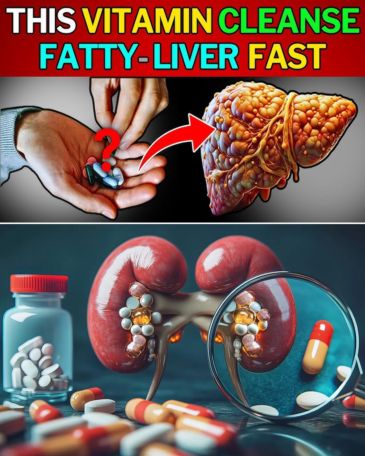 9 Vitamins and Supplements That Might Quietly Damage Your Liver and Kidneys
