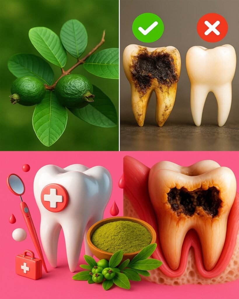 Unlock Nature’s Secret: 3 Powerful Guava Leaf Remedies for Tooth Decay Relief