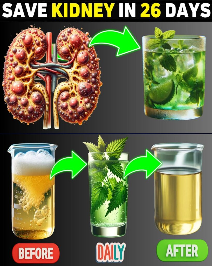 Top 10 Herbal Drinks to HEAL Your KIDNEY Health in 26 Days | Number 3 Will Surprise You