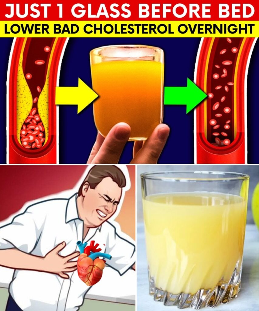 5 Bedtime Drinks That Melt Bad Cholesterol Overnight