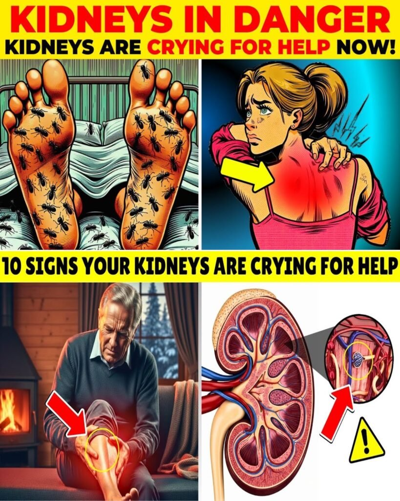 ALERT: 10 STRANGE Signs Your KIDNEYS Are Crying for Help – Don’t Ignore These! Kidney Health