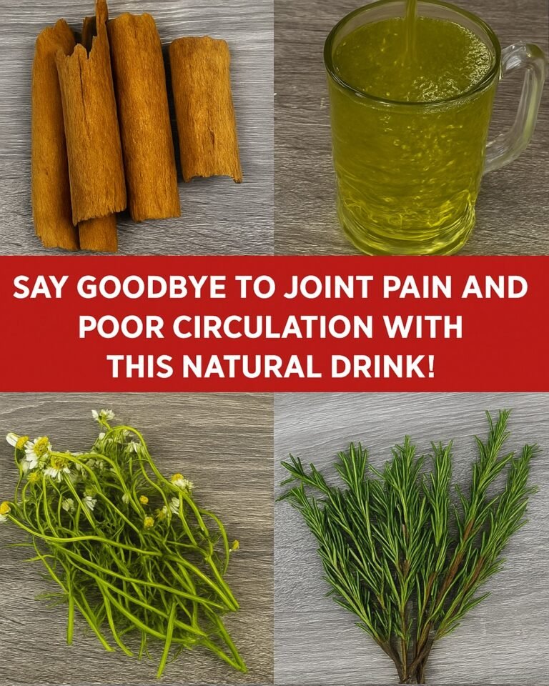 Ancient Herbal Brew Bids Farewell to Joint Pain and Boosts Circulation Fast