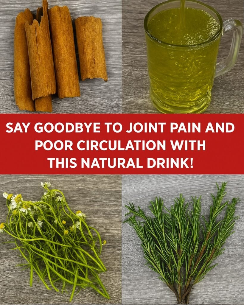 Ancient Herbal Brew Bids Farewell to Joint Pain and Boosts Circulation Fast