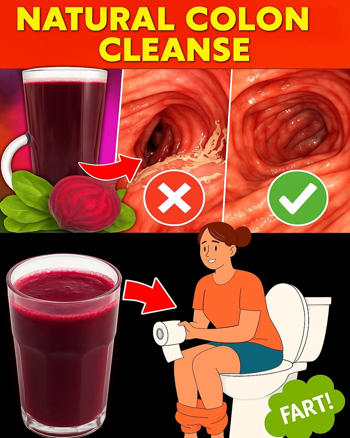 6 Potent Detox Juices to Cleanse the Intestine! (Natural Colon Cleanse)