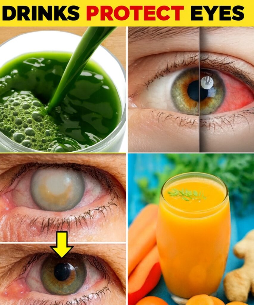  Drink Your Way to Perfect Vision: The 8 Shocking Elixirs That Naturally Repair and Protect Your Eyes