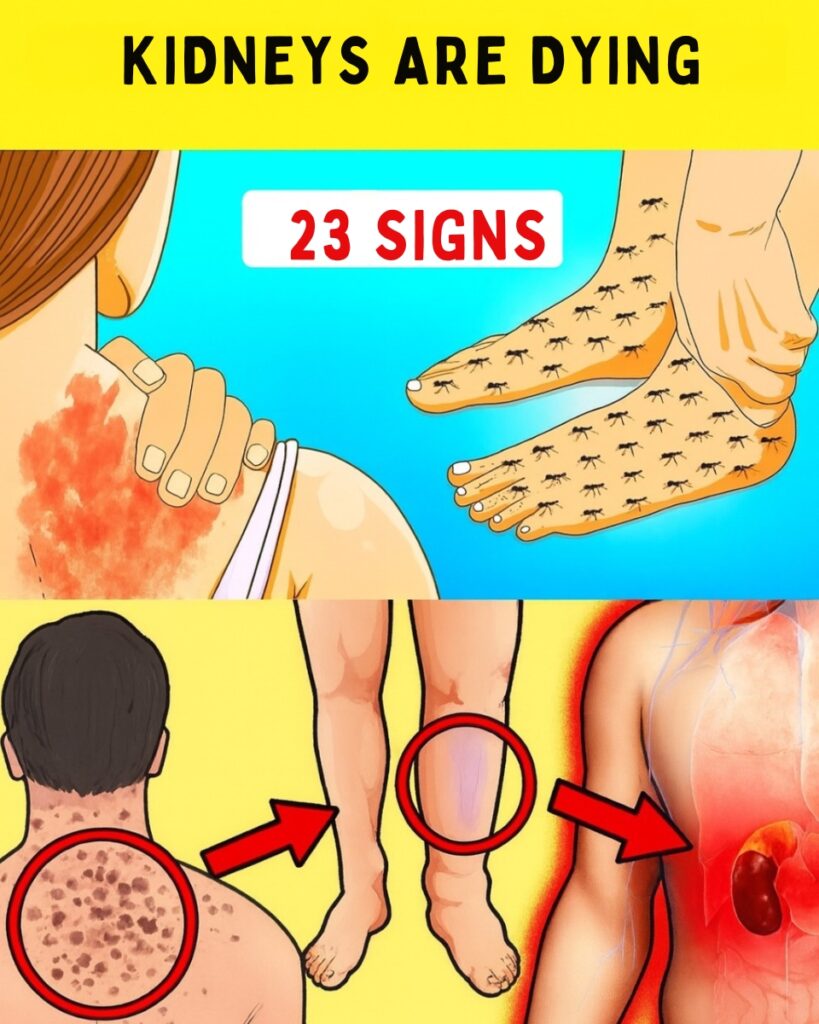 🚨 23 Warning Signs Your Kidneys May Be Asking for Help