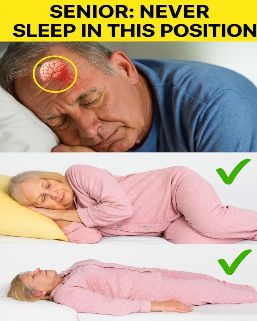SENIORS: This Sleeping Position Raises Your Stroke Risk (And 93% of You Do It Every Night)