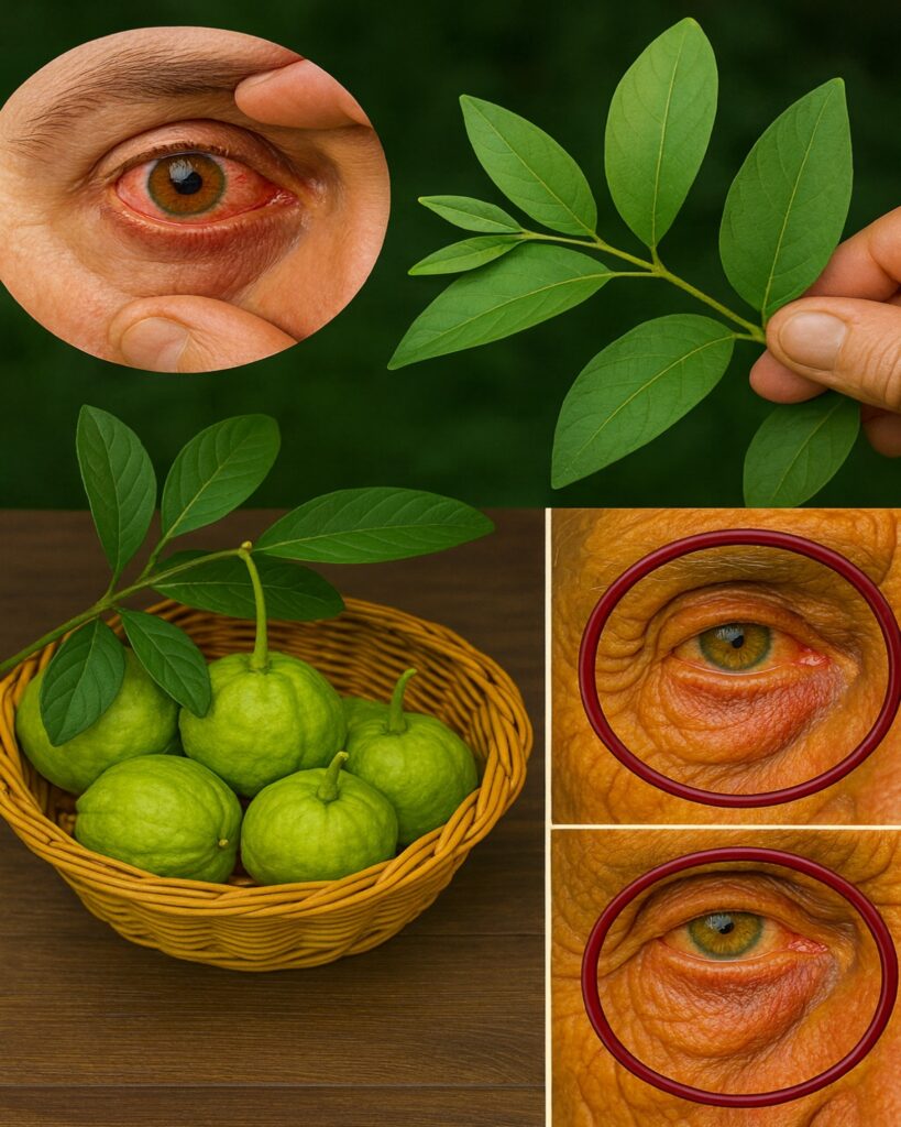 How to use guava to treat eye problems — natural remedies for the eyes.