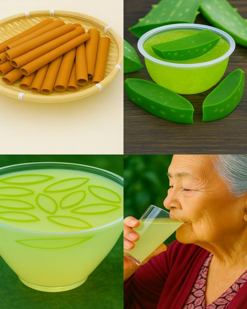 Seniors, Sip THIS Aloe-Cinnamon Sunrise Elixir Daily & Feel 20 Years of Energy Flood Back in Just 7 Mornings