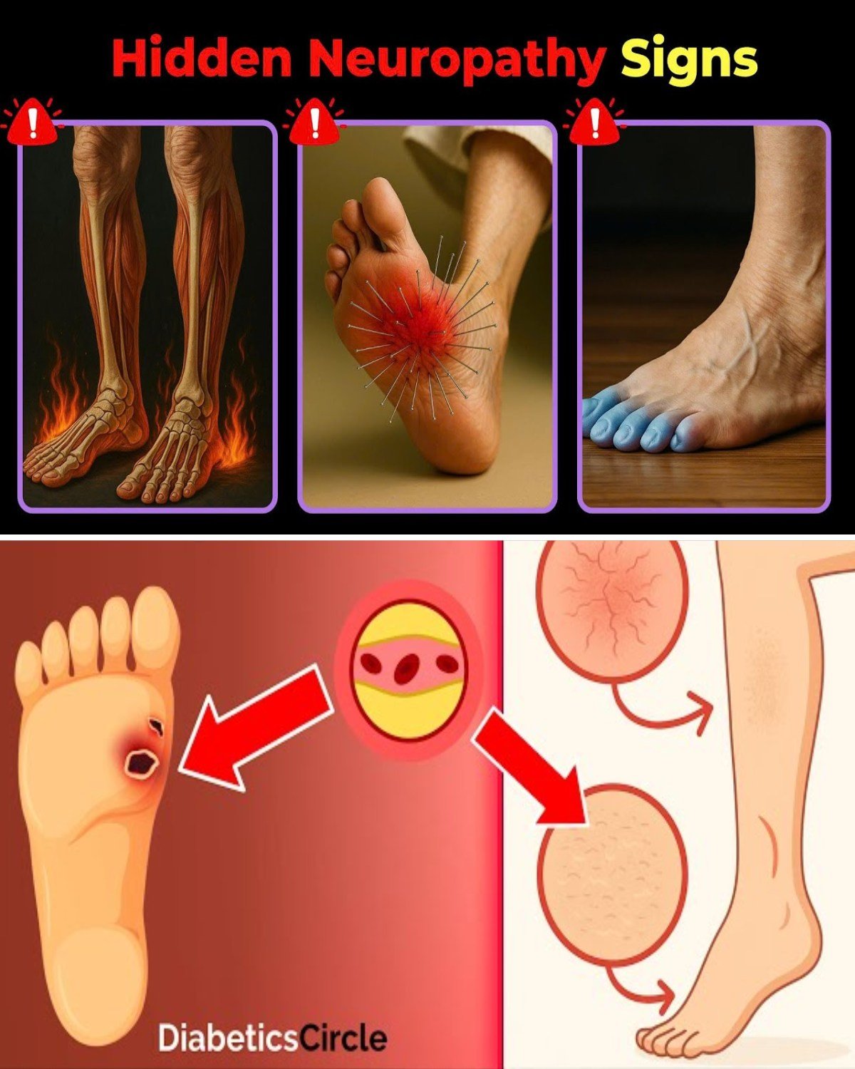 15 Hidden Neuropathy Signs Starting in Your Toes Many Seniors Miss