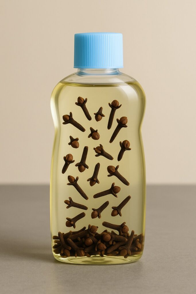 🌿 DIY Clove-Infused Baby Oil: A Gentle Remedy for Everyday Wellness