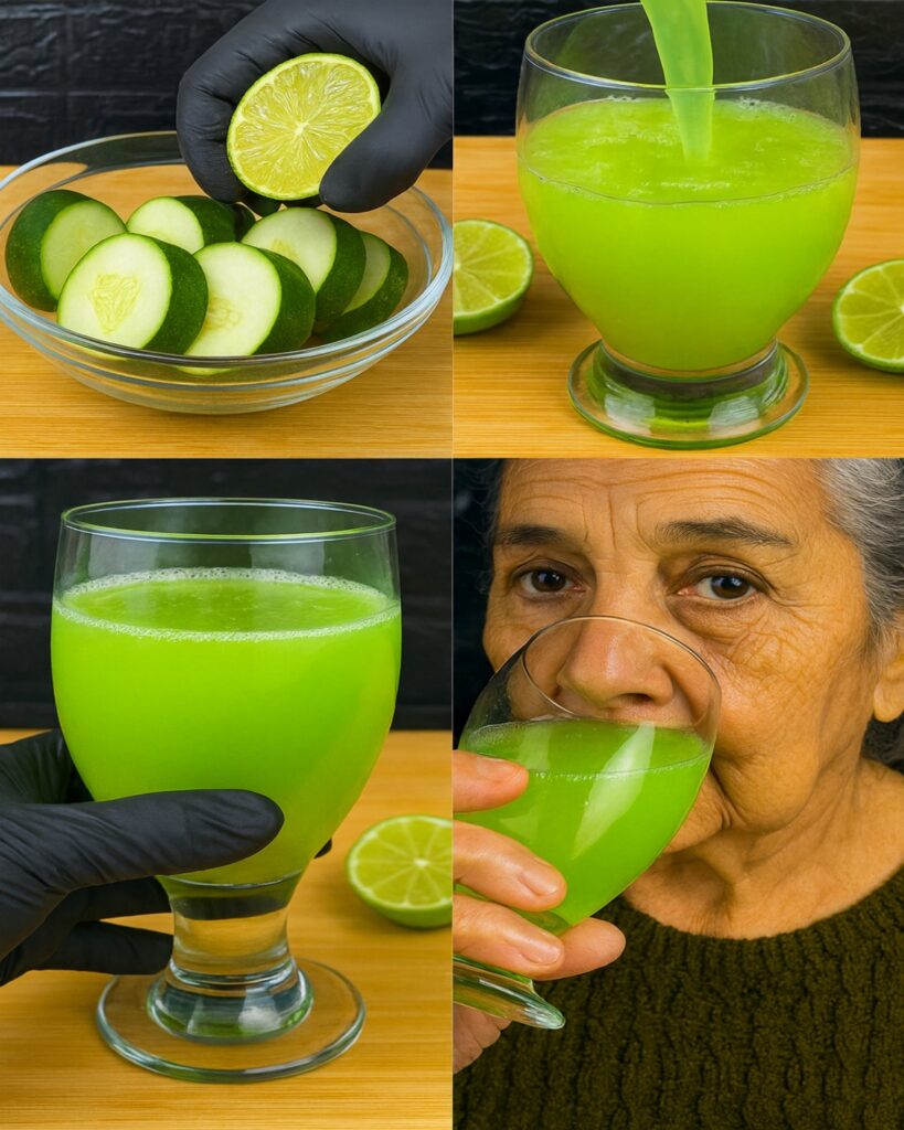 Cucumber & Lime: The Refreshing Green Drink Seniors Are Sipping Every Morning (and the 10 Silent Changes Happening Inside Their Bodies)