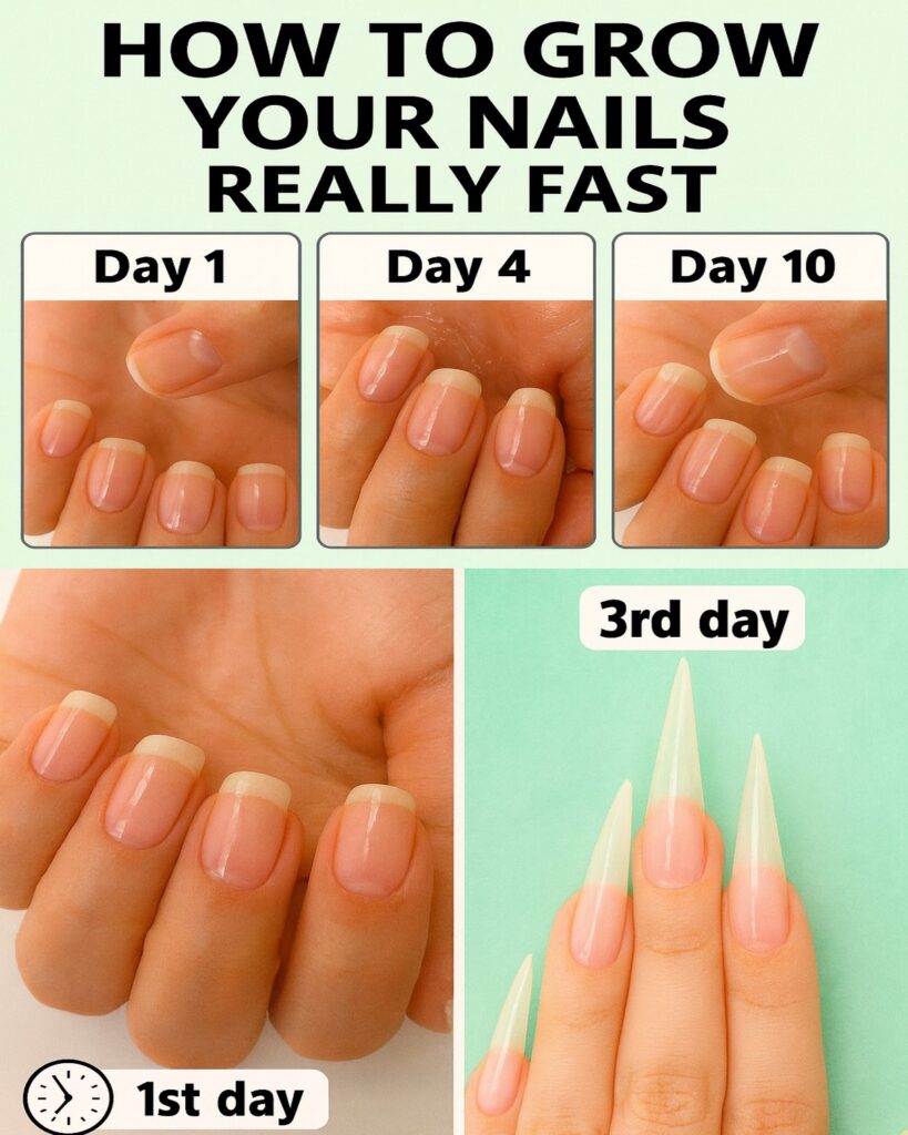 The $1 Kitchen Secret That Could Transform Your Brittle Nails in 30 Days