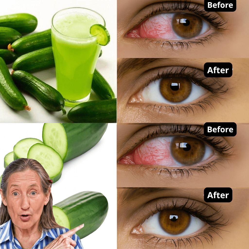 Brighten Your Vision Naturally: The Cucumber Elixir for Healthy, Hydrated Eyes 🥒✨