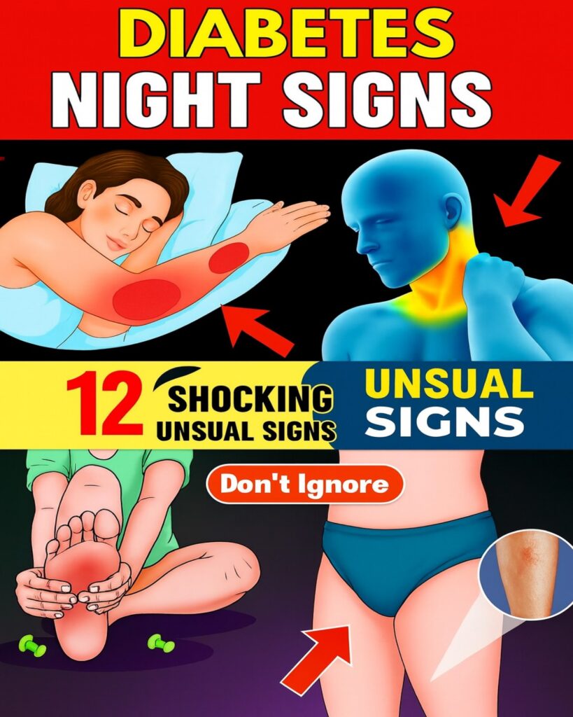 7 Nighttime Signs of DIABETES + 8 Tips to Avoid Blood Sugar Spikes WITHOUT Cutting Carbs!