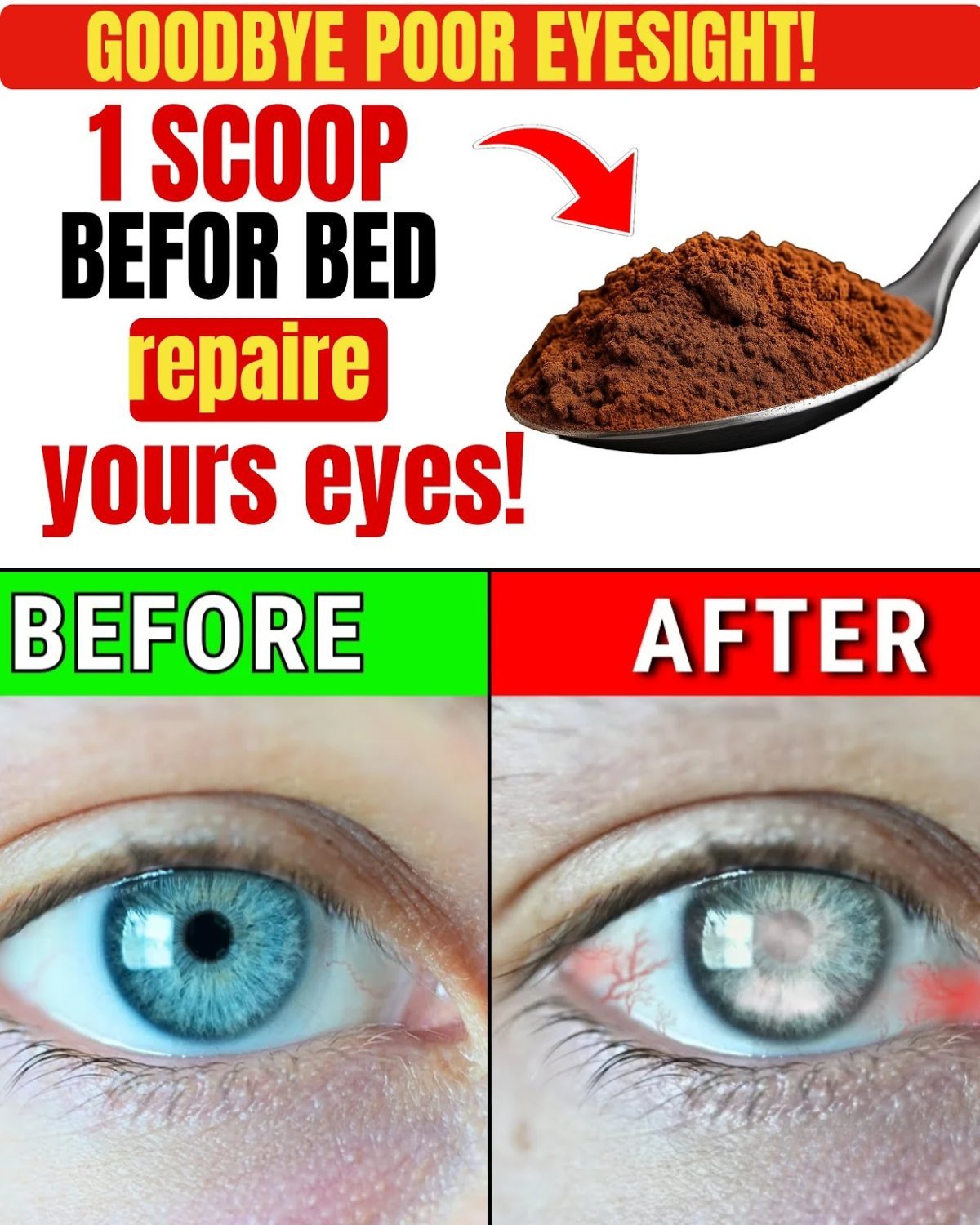 Over 60? Eat THESE 8 Foods Before Bed and Wake Up Seeing the World Sharper