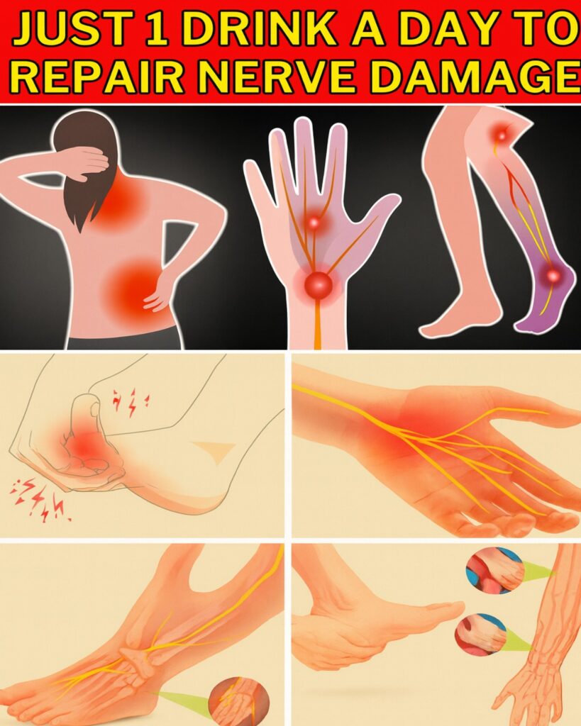 Drink This Daily to Heal Damaged Nerves Fast