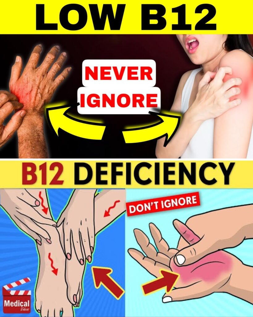 9 URGENT SIGNS of VITAMIN B12 DEFICIENCY You Should Never Ignore
