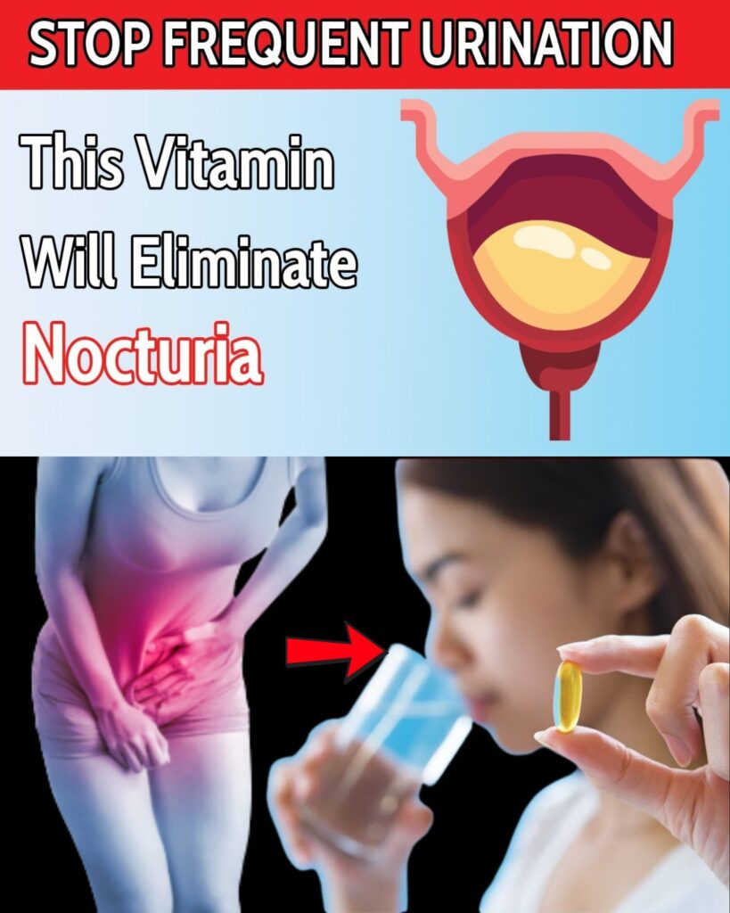 Just 3 Small Vitamins That May Help Reduce Nighttime Urination (Nocturia Signs)