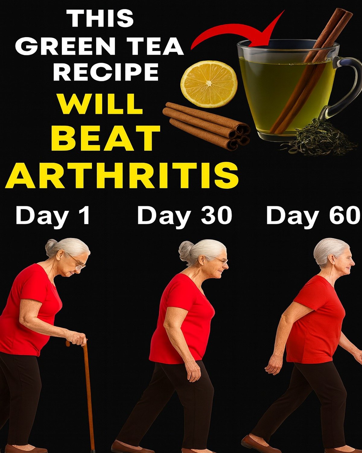 Top 3 Green Tea Recipes to ELIMINATE Arthritis Pain & Inflammation Naturally (Easy & Delicious!)