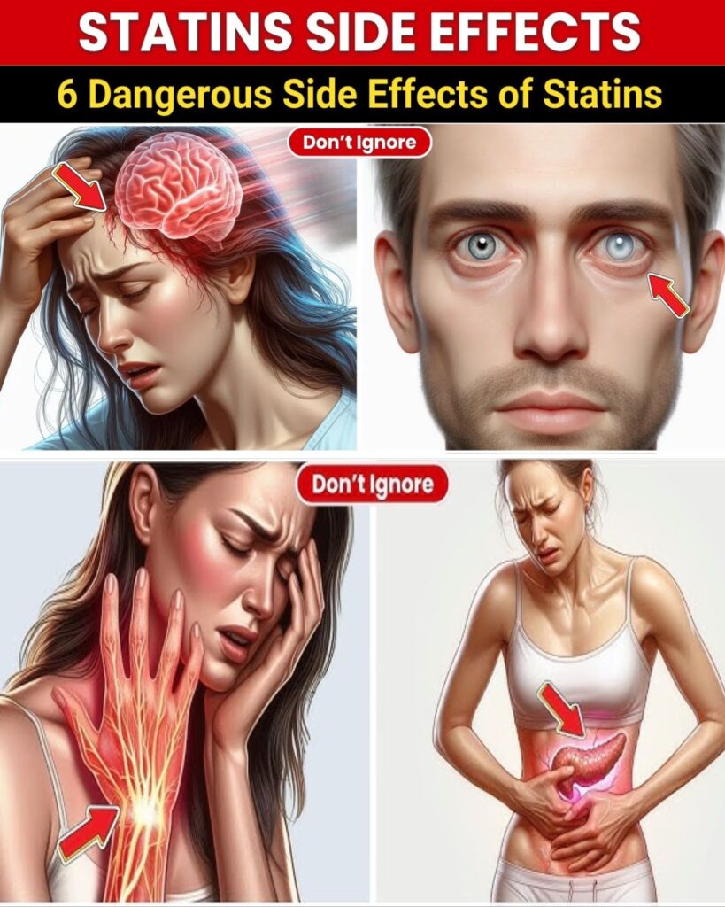 6 Dangerous Side Effects of Statins You Should Never Ignore
