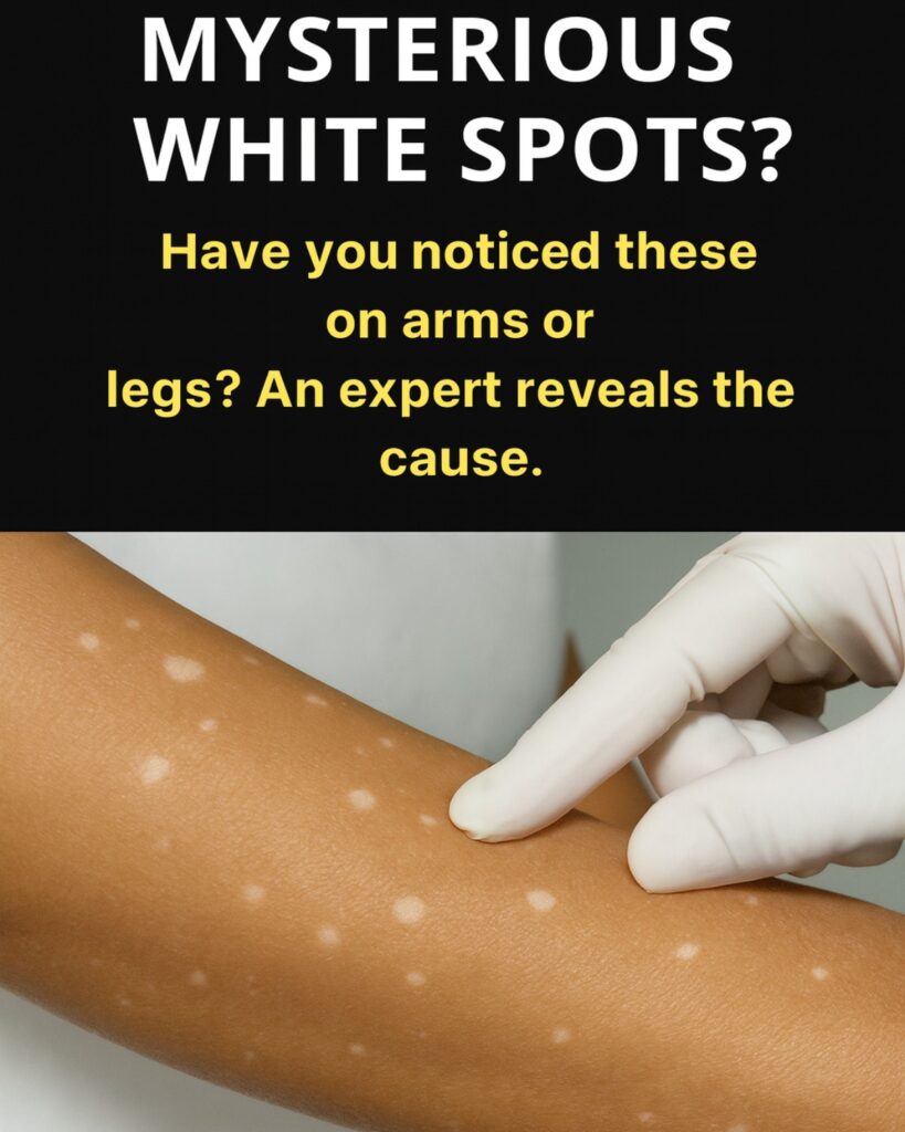 Those Tiny White Spots on Your Arms and Legs Aren’t “Just Aging” – Here’s What They Really Mean (and What Actually Helps)