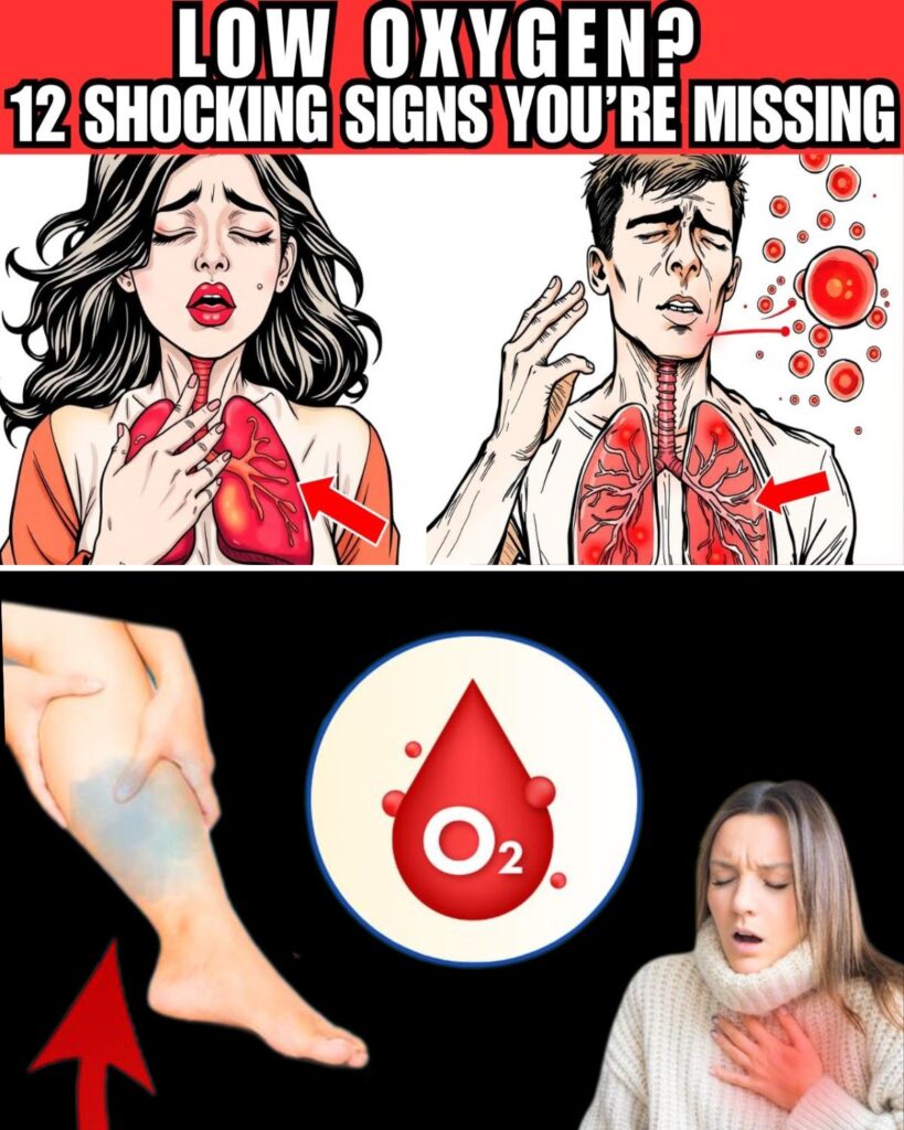 12 Silent Warning Signs Your Body Is Running Low on Oxygen (Most People Miss #7 and #9 Until It’s Serious)