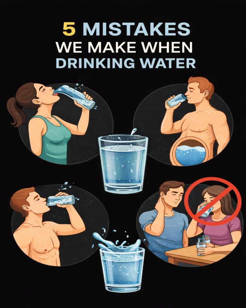 5 Common Mistakes You’re Making When Drinking Water That Could Quietly Harm Your Hydration